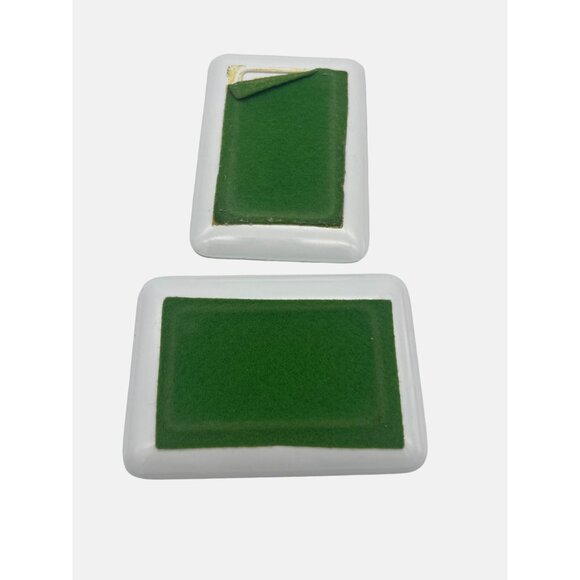 Vintage Ireland Souvenir Melamine Trays Map & Cliffs Of Moher Design 6" x 4" - Picture 2 of 4